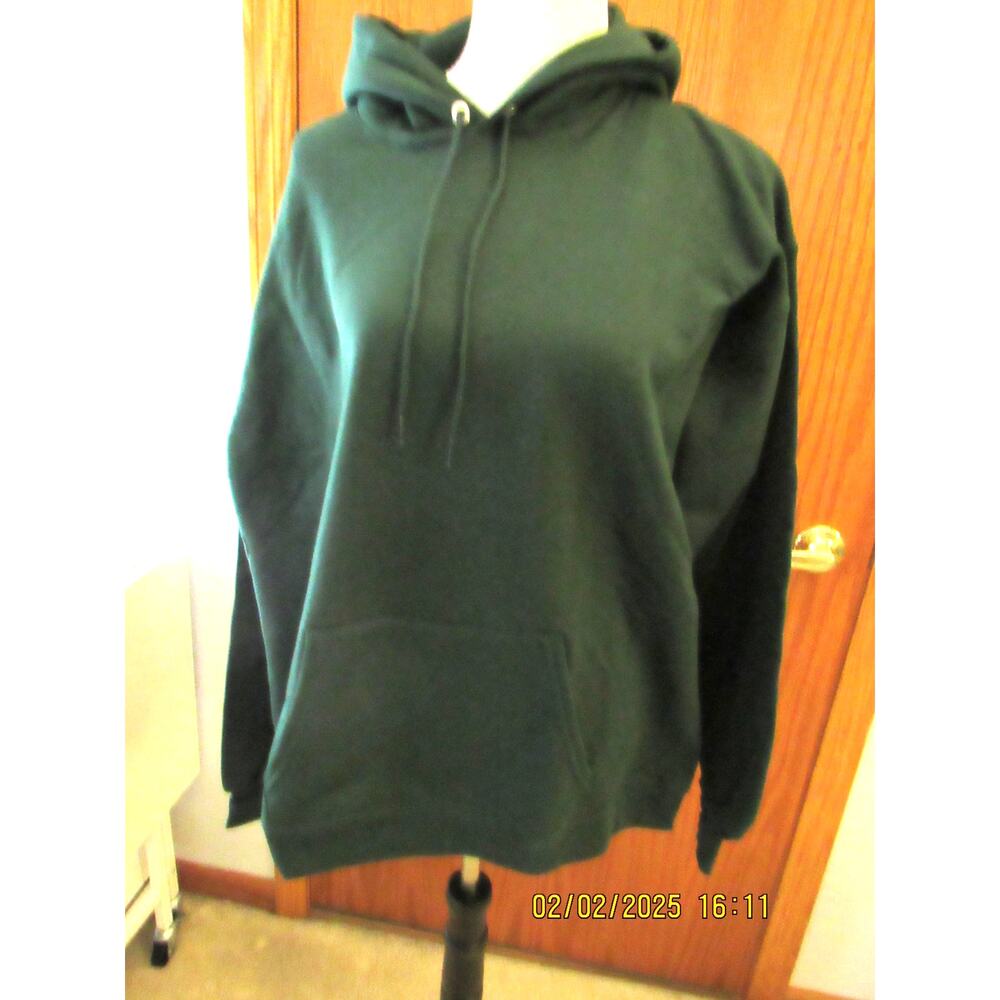Dark Green Pullover Hoodie – Men’s Large, NWOT Condition